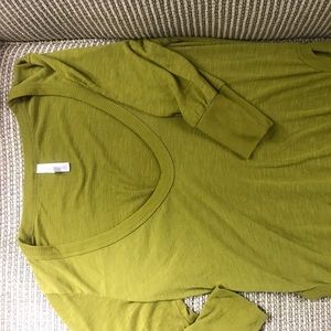 3/4 Sleeve Blouse with Pockets & Elastic waist